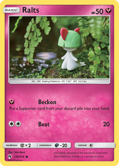Ralts #139 Lost Thunder