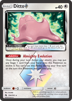Ditto ◇ #154 PSA 10