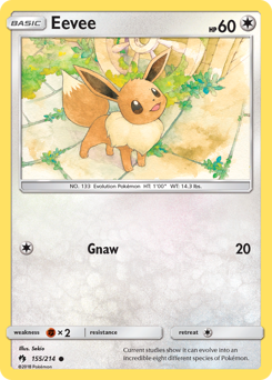 Eevee #155 Lost Thunder