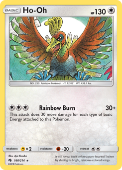 Ho-Oh #160 Lost Thunder