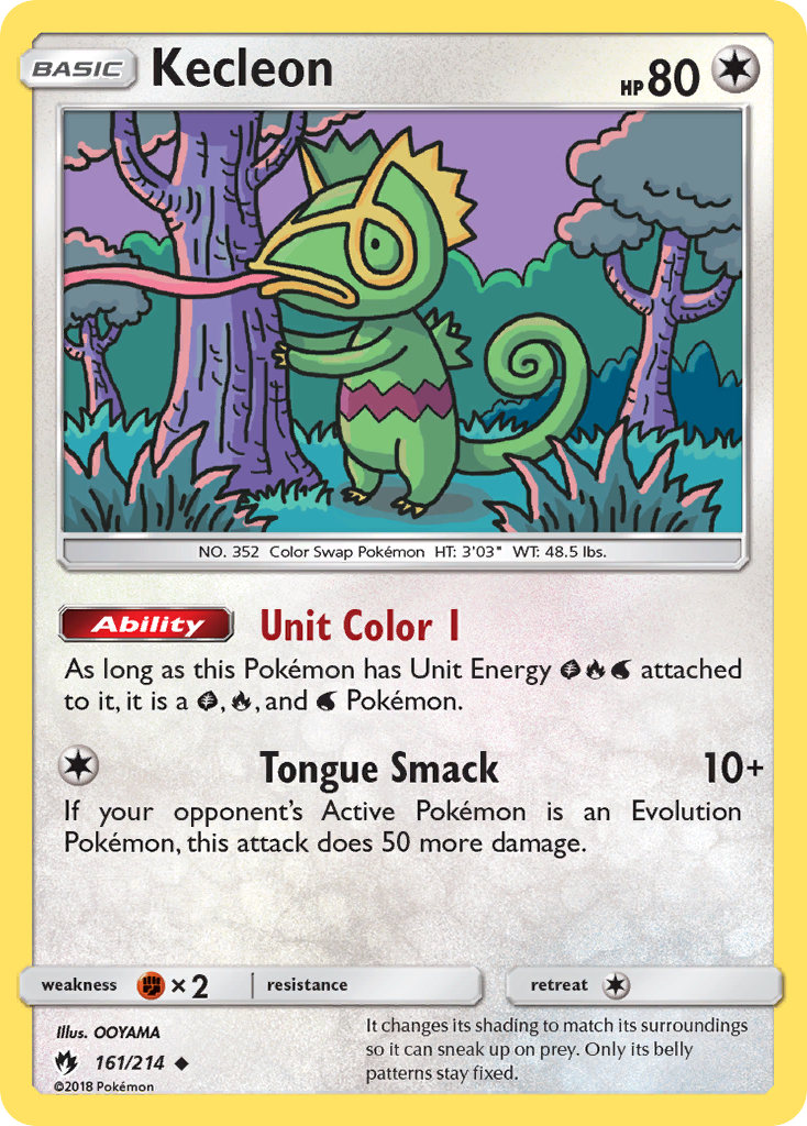 Kecleon #161 Lost Thunder
