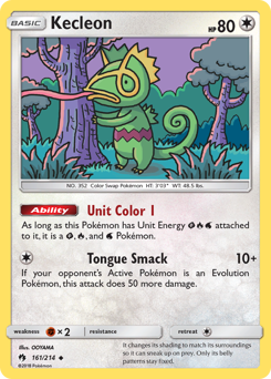 Kecleon #161 Lost Thunder
