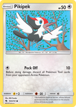 Pikipek #163 Lost Thunder