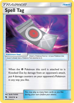 Spell Tag #190 Lost Thunder