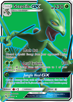 Sceptile-GX #196 Lost Thunder