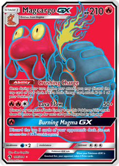 Magcargo-GX #198 Lost Thunder