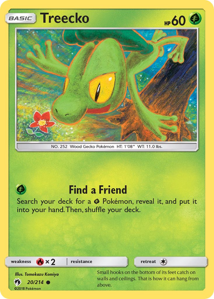 Treecko #20 Lost Thunder