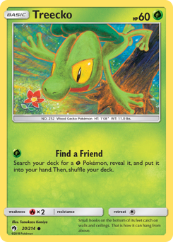 Treecko #20 Lost Thunder