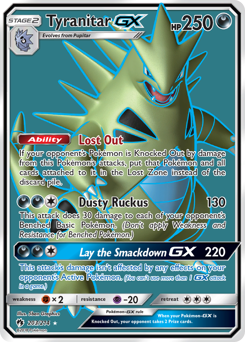 Tyranitar-GX #203 Lost Thunder