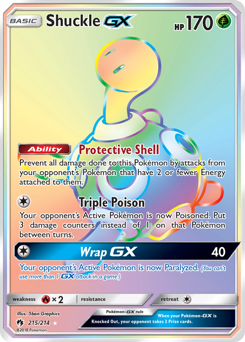 Shuckle-GX #215 Lost Thunder