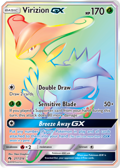 Virizion-GX #217 Lost Thunder