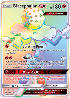 Blacephalon-GX #219 Lost Thunder