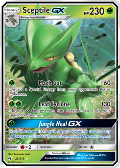 Sceptile-GX #22 Lost Thunder