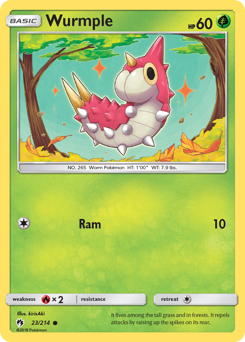 Wurmple #23 Lost Thunder