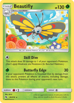 Beautifly #26 Lost Thunder