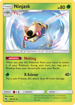 Ninjask #30 Lost Thunder