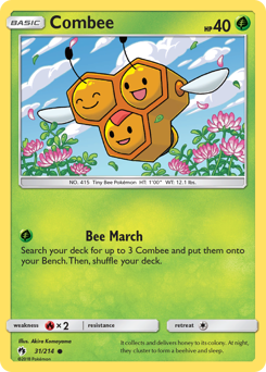 Combee #31 Lost Thunder