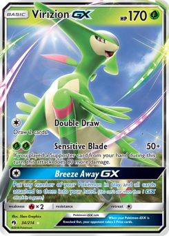 Virizion-GX #34 Lost Thunder