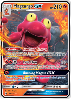Magcargo-GX #44 Lost Thunder