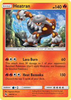 Heatran #48 Lost Thunder