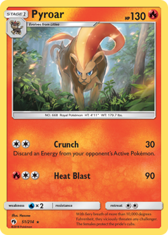 Pyroar #51 PSA 10