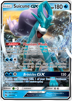 Suicune-GX #60 Lost Thunder