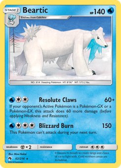 Beartic #62 Lost Thunder