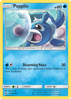 Popplio #64 Lost Thunder
