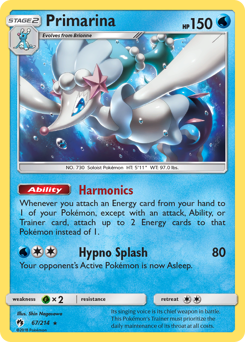 Primarina #67 Lost Thunder