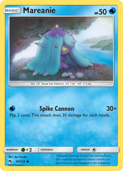 Mareanie #68 Lost Thunder
