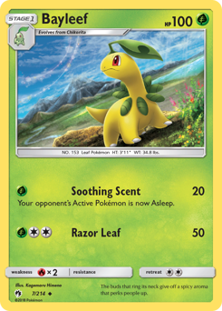 Bayleef #7 Lost Thunder