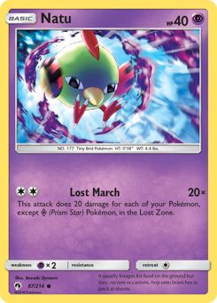 Natu #87 Lost Thunder