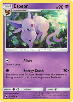 Espeon #89 Lost Thunder