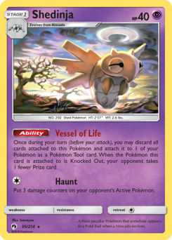 Shedinja #95 Lost Thunder