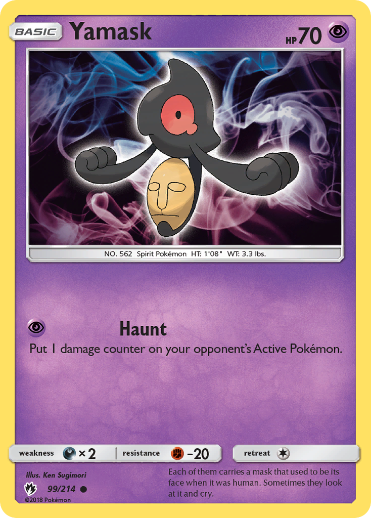 Yamask #99 Lost Thunder