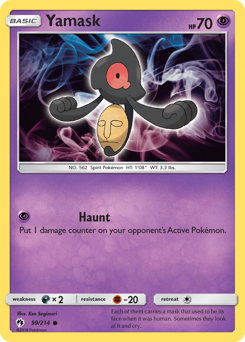 Yamask #99 Lost Thunder