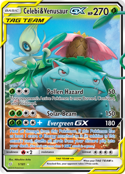 Celebi & Venusaur-GX Team Up #1
