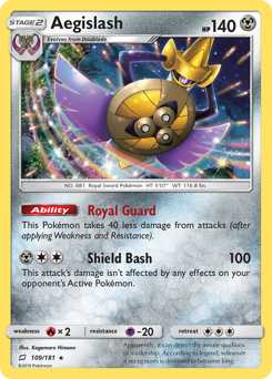 Aegislash Team Up #109