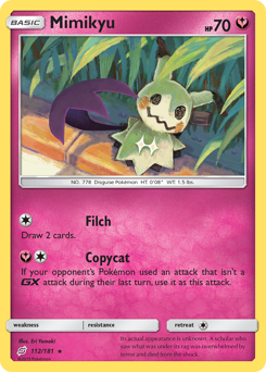 Mimikyu #112 Team Up