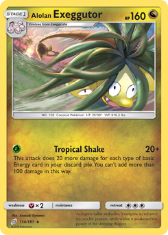 Alolan Exeggutor #114 Team Up
