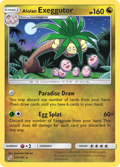 Alolan Exeggutor #115 Team Up