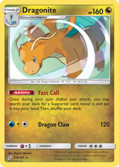 Dragonite #119 Team Up