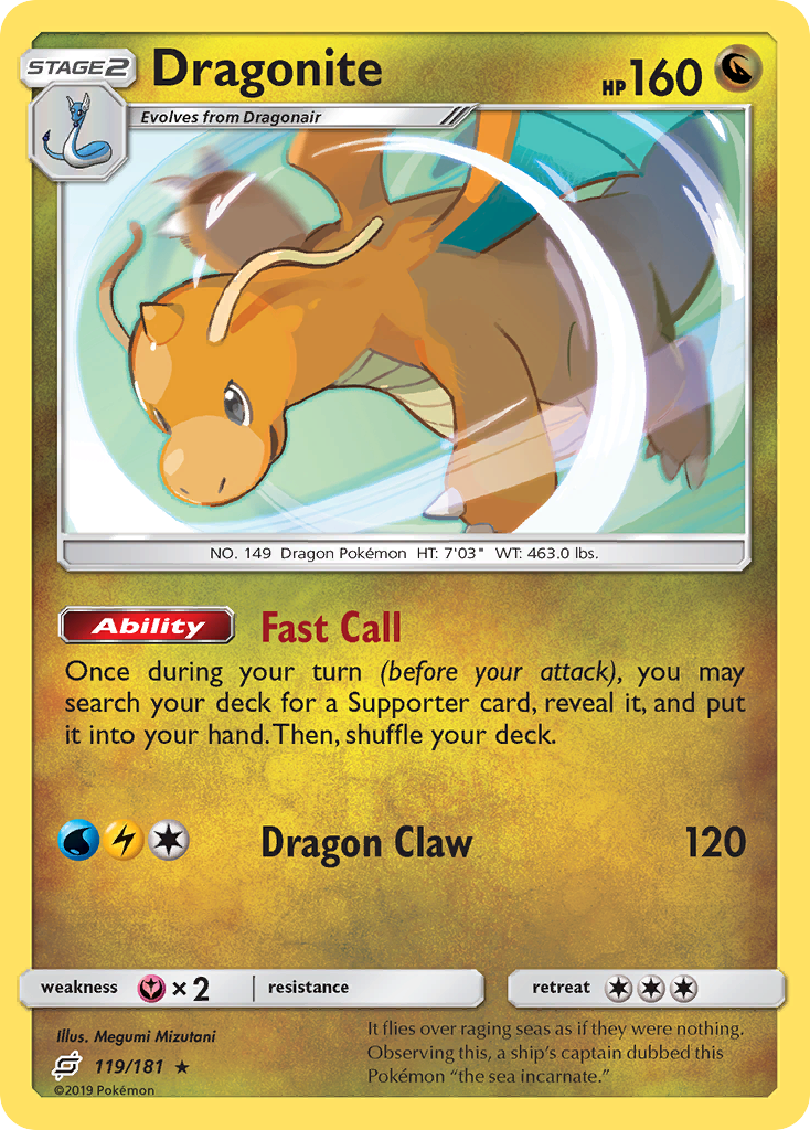 Dragonite #119 Team Up
