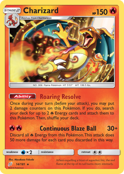 Charizard #14 Team Up