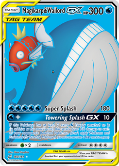 Magikarp & Wailord-GX #160 Team Up