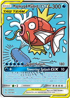Magikarp & Wailord-GX #161 Team Up