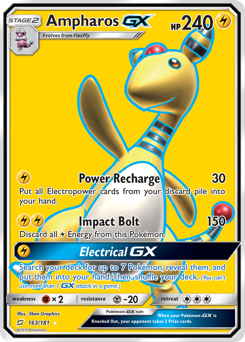 Ampharos-GX #163 Team Up