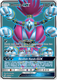 Hoopa-GX #166 Team Up