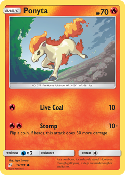 Ponyta #17 Team Up