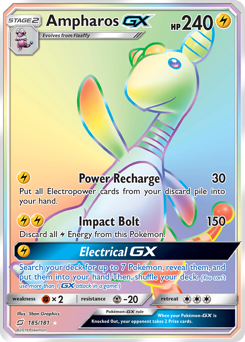 Ampharos-GX #185 Team Up
